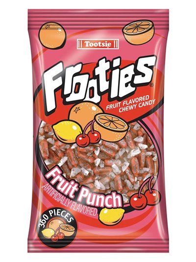21468 - Frooties Chewy Candy Any flavor 360pcs - Box:  - Loc: 