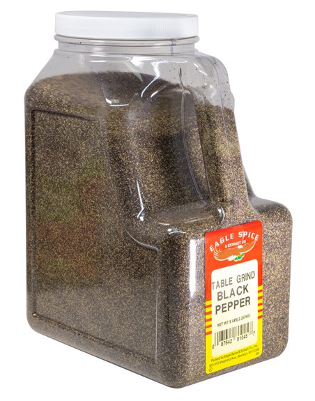 21528 - Eagle Spice Grind Black Pepp 5lbs - Box:  - Loc: S12