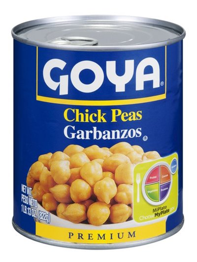 21536 - Goya Chick Peas  - 29 oz. (Case of 12) - Box:  - Loc: G10
