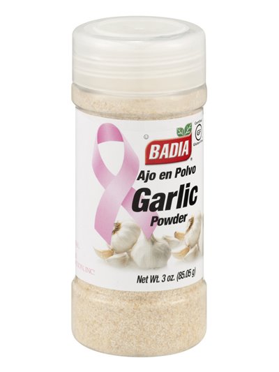 21581 - Badia Garlic Powder - 3 oz. (Pack of 8) - Box:  - Loc: S10