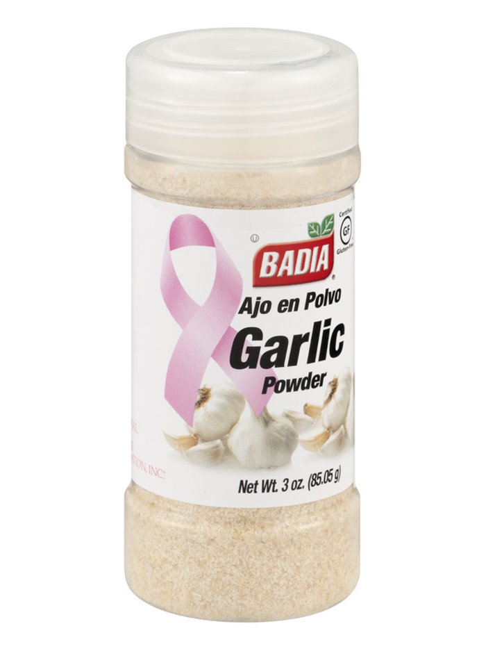 21581 - Badia Garlic Powder - 3 oz. (Pack of 8) - Box:  - Loc: S10