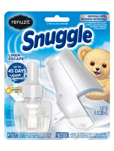 21625 - Air Wick Scented Oil Warmer + Refill, Linen - 1ct. (Case of 6) - Box:  - Loc: I7