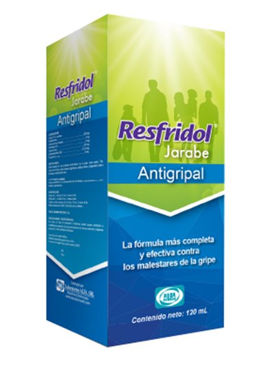 21627 - Resfridol Jarabe Antigripal- 120ml - Box:  - Loc: L3