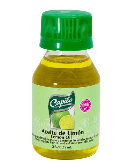 21746 - Capilo Lemon Oil ( Aceite de Limon ) - 2 fl. oz. - Box:  - Loc: L2