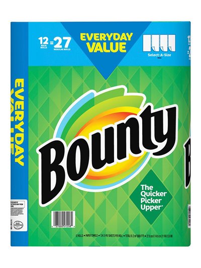21977 - Bounty Select Size Jumbo - 1227 Rolls - Box:  - Loc: A7