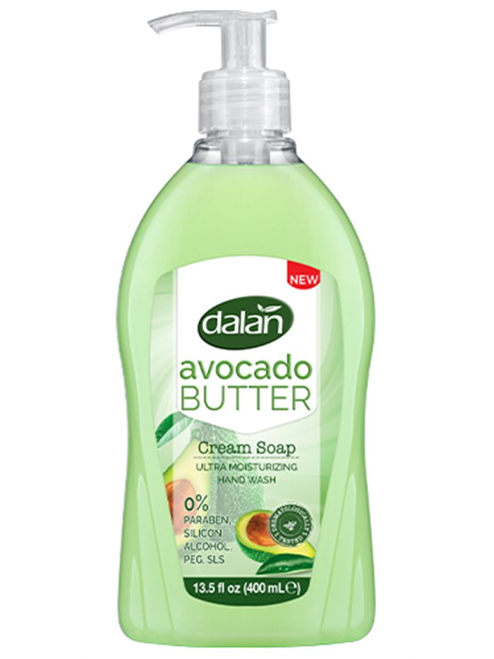 22087 - Dalan Liquid Hand Soap, Avocado Butter - 13.5 fl. oz. - Box:  - Loc: I2