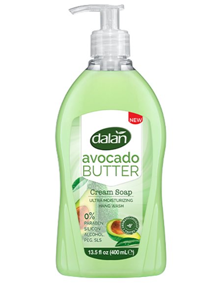 22087 - Dalan Liquid Hand Soap, Avocado Butter - 13.5 fl. oz. - Box:  - Loc: I2