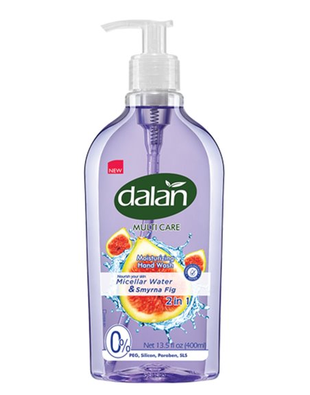 22089 - Dalan Liquid Hand Soap, Micellar Water & Smyrna Fig 2in1 - 13.5 fl. oz. - Box:  - Loc: F2