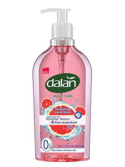 22090 - Dalan Liquid Hand Soap, Micellar Water & Pink Grapefruit 2in1 - 13.5 fl. oz. - Box:  - Loc: F2