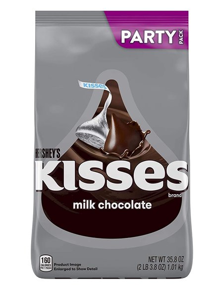 22284 - Hershey's Kisses Party Pack ( Bag ) - 35.8 oz. - Box:  - Loc: M8