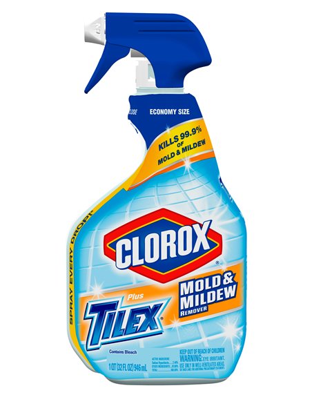 22327 - Clorox W/ Tilex Spray Mold & Mildew Remover ( 12434 ) - 946ml (Case of 9) - Box:  - Loc: I9
