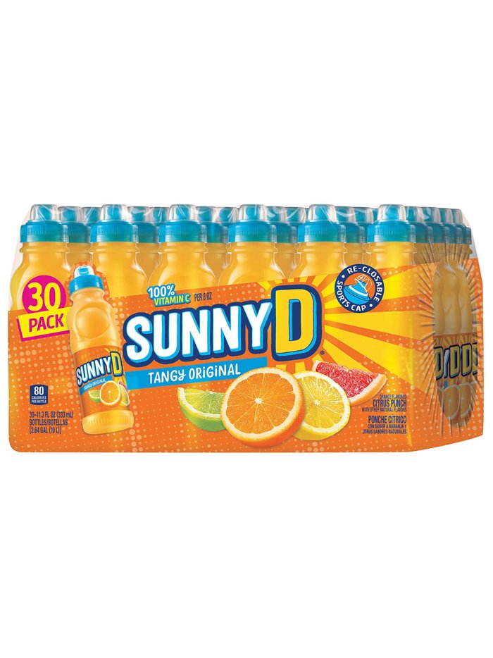 22373 - Sunny D Tangy Original - 11.3 fl. oz. (30 Pack) - Box:  - Loc: 42P