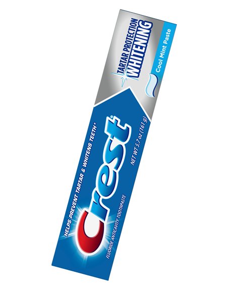 22473 - Crest Toothpaste Tartar Protection Whitening Cool Mint Paste - 5.7 oz. - Box:  - Loc: J0