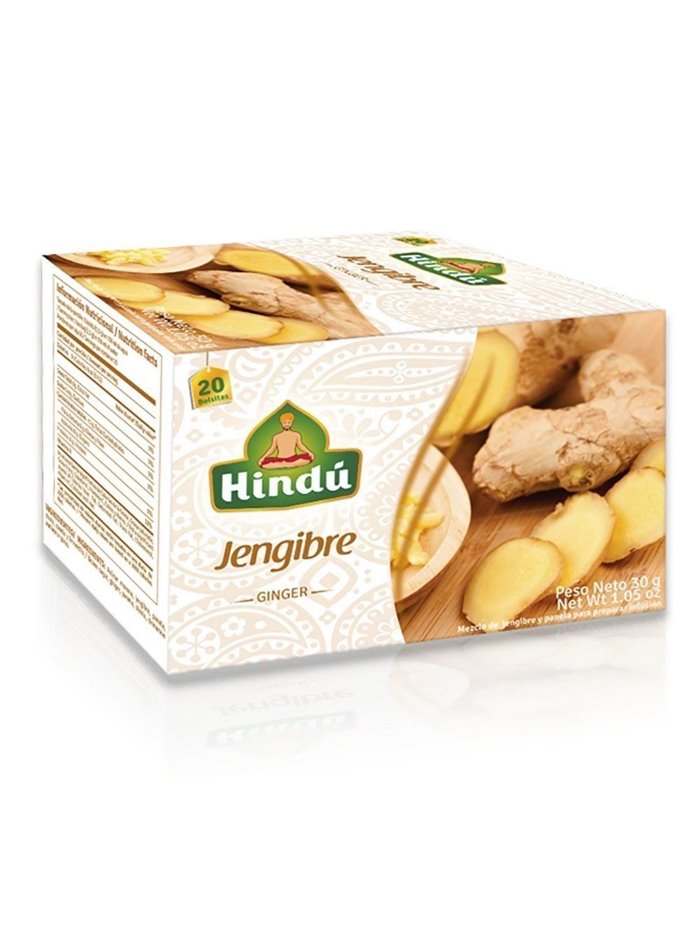 22594 - Hindu Tea Ginger - 20ct. (Case of 12) - Box:  - Loc: R7