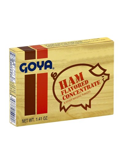 22643 - Goya Ham Flavor Concentrate - 1.41 oz. (8 Packets) - Box:  - Loc: G10