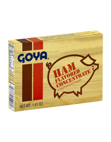 22643 - Goya Ham Flavor Concentrate - 1.41 oz. (8 Packets) - Box:  - Loc: G10