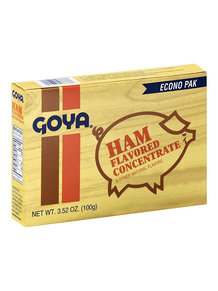 22644 - Goya Ham Flavor Concentrate - 3.52 oz. (20 Packets) - Box:  - Loc: G10