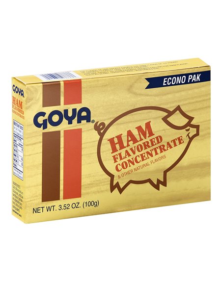 22644 - Goya Ham Flavor Concentrate - 3.52 oz. (20 Packets) - Box:  - Loc: G10