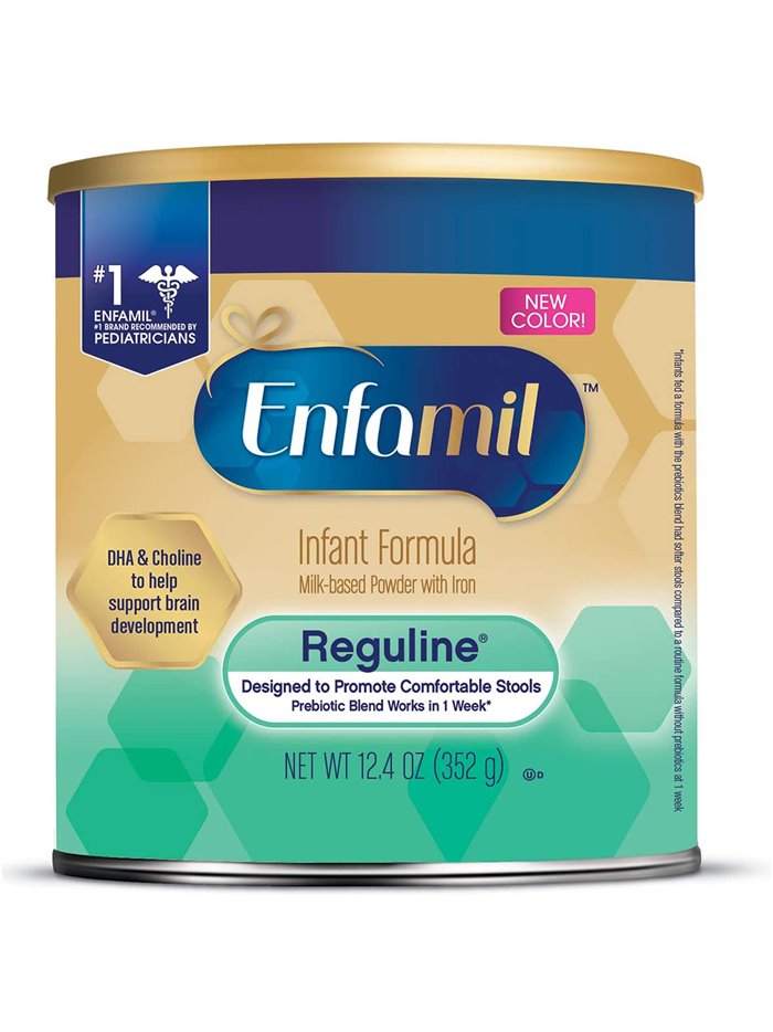 22686 - Enfamil Infant Formula Reguline, Powder - 12.4 oz. (Case of 6) - Box:  - Loc: G1