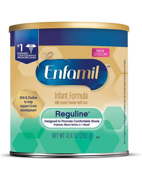 22686 - Enfamil Infant Formula Reguline, Powder - 12.4 oz. (Case of 6) - Box:  - Loc: G1