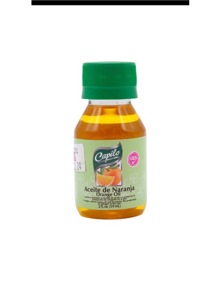 22785 - Capilo Orange Oil ( Aceite de Naranja ) - 4 fl. oz. - Box:  - Loc: O1