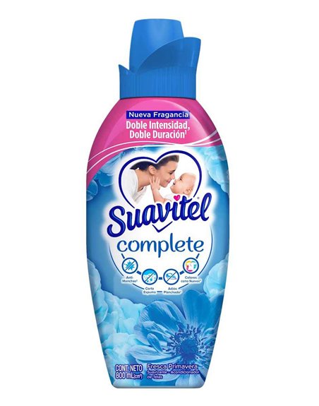 22884 - Suavitel Complete Fresca Primavera - 800ml (Case of 12) - Box:  - Loc: C4