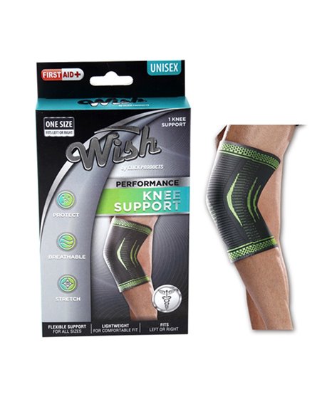22908 - Wish Performance Knee Support 1 Pkg - 12 Pack - Box:  - Loc: K12
