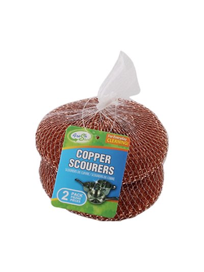 22912 - Fresh Start Scourers Copper Jumbo Mesh Bag - 2 Unit - Box:  - Loc: J7