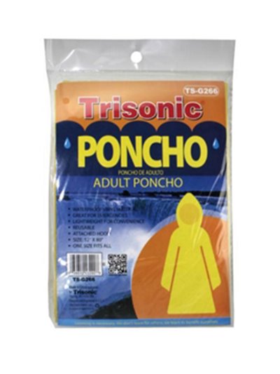 23113 - Trisonic Poncho Adulto ( TS-G266 ) - Box:  - Loc: A7