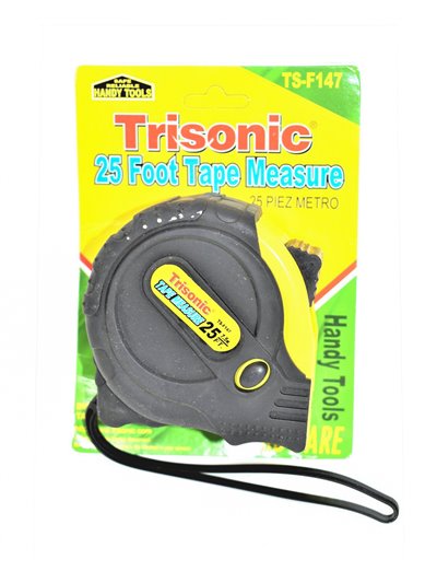 23117 - Trisonic Tape Measure 25 ft. ( TS-F147 ) - Box:  - Loc: A1