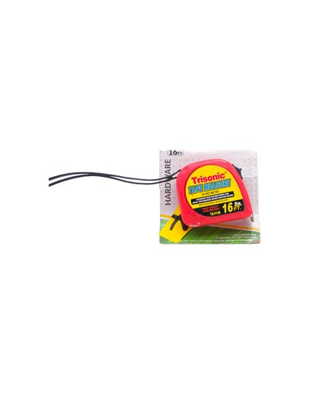 23118 - Trisonic Tape Measure 16 ft. ( TS-F144 ) - Box:  - Loc: 31F