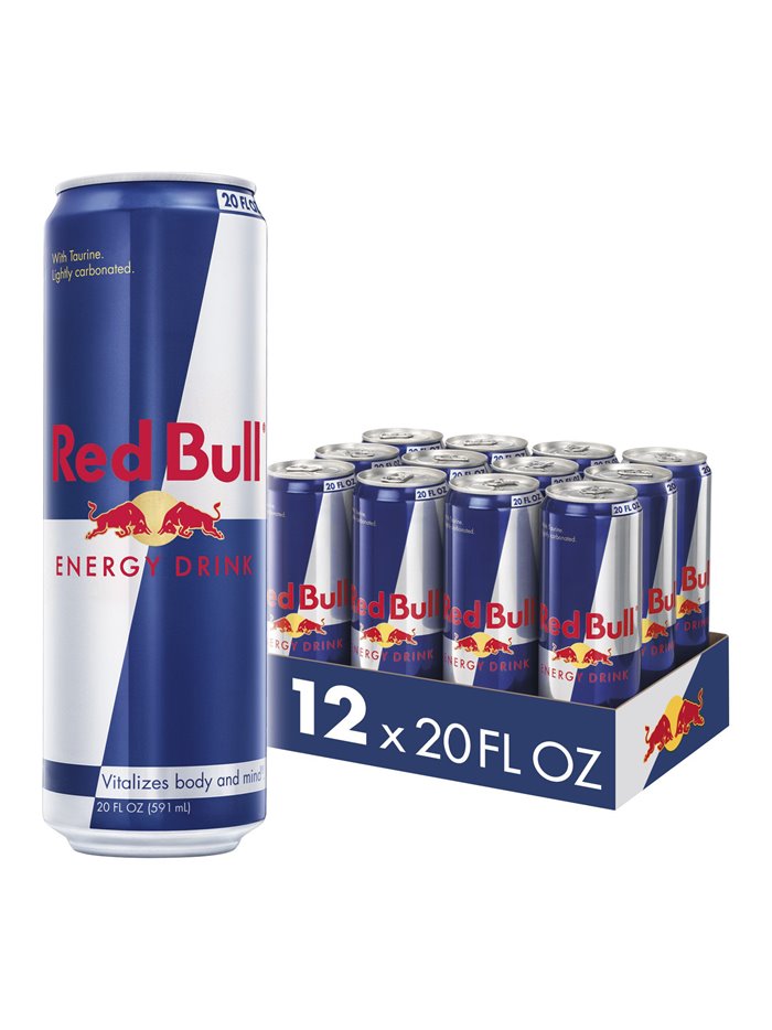 23127 - Red Bull Energy Drink - 20 fl. oz. ( 12 Pack ) - Box:  - Loc: 51F
