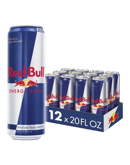23127 - Red Bull Energy Drink - 20 fl. oz. ( 12 Pack ) - Box:  - Loc: 51F