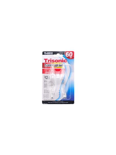 23166 - Trisonic Clear Night Light Bulb 4 Watt ( TS-E4002C ) - 4 Pack - Box:  - Loc: A2
