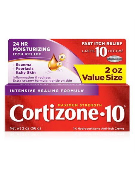 23184 - Cortizone Maximum Strength Anti-Itch Creme 1 oz - Box:  - Loc: K0