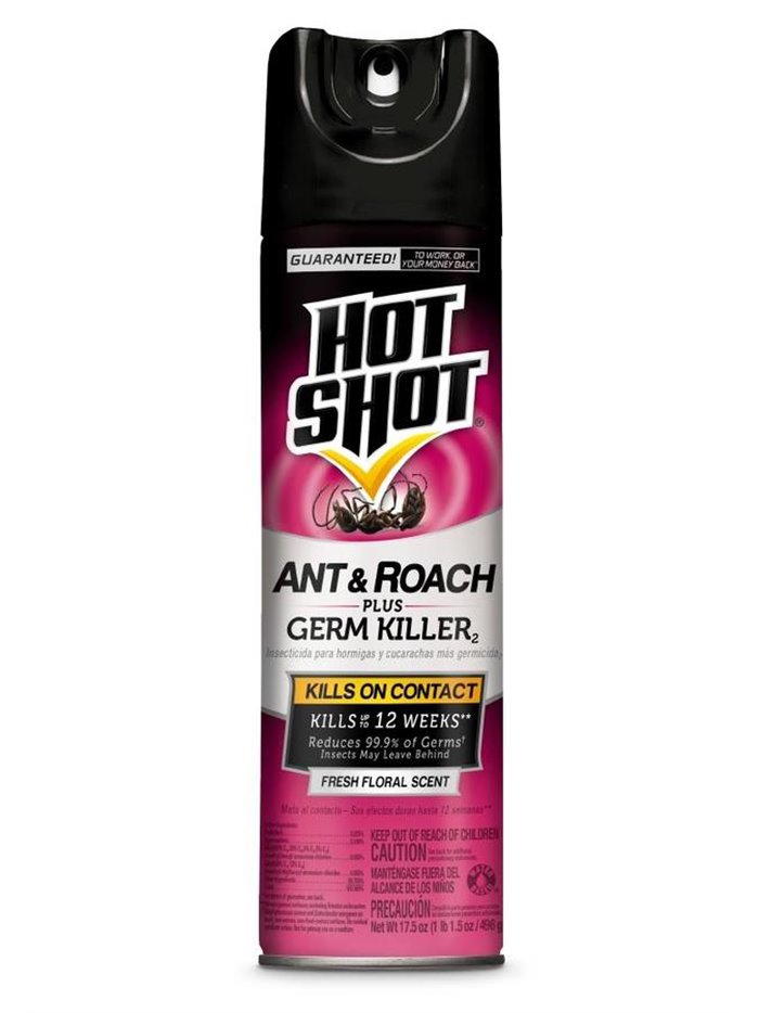 23360 - Hot Shot Ant & Roach, Fresh Floral - 17.5 oz. - Box:  - Loc: I13