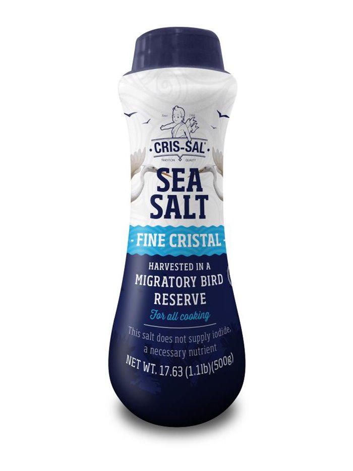 23407 - Cri-Sal Sea salt Fine - 17.6oz - Box:  - Loc: H1