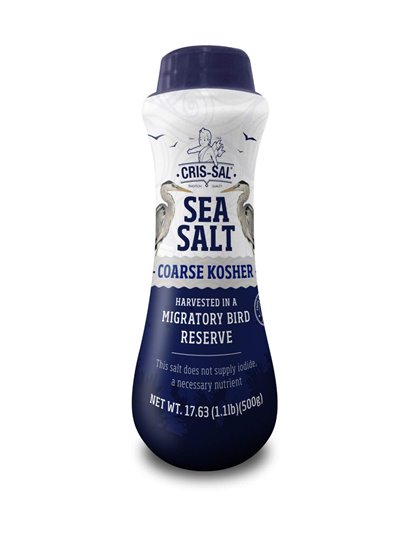 23408 - Cris-Sal Sea Salt Kosher - 17.6oz - Box:  - Loc: Q5