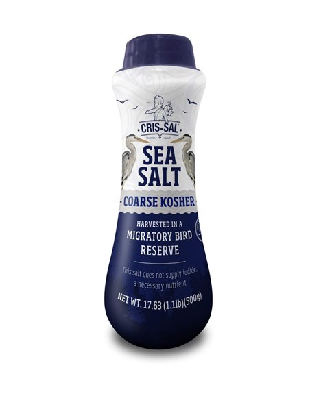 23408 - Cris-Sal Sea Salt Kosher - 17.6oz - Box:  - Loc: Q5
