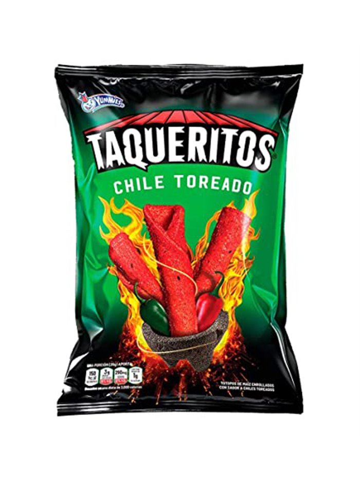 23410 - Yummies Taqueritos Chile Toreado - 8oz. (Case of 20) - Box:  - Loc: O2