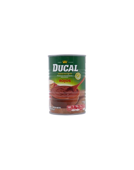 23441 - Ducal Refried Red Beans - 15 oz. (Pack of 24) - Box:  - Loc: H13