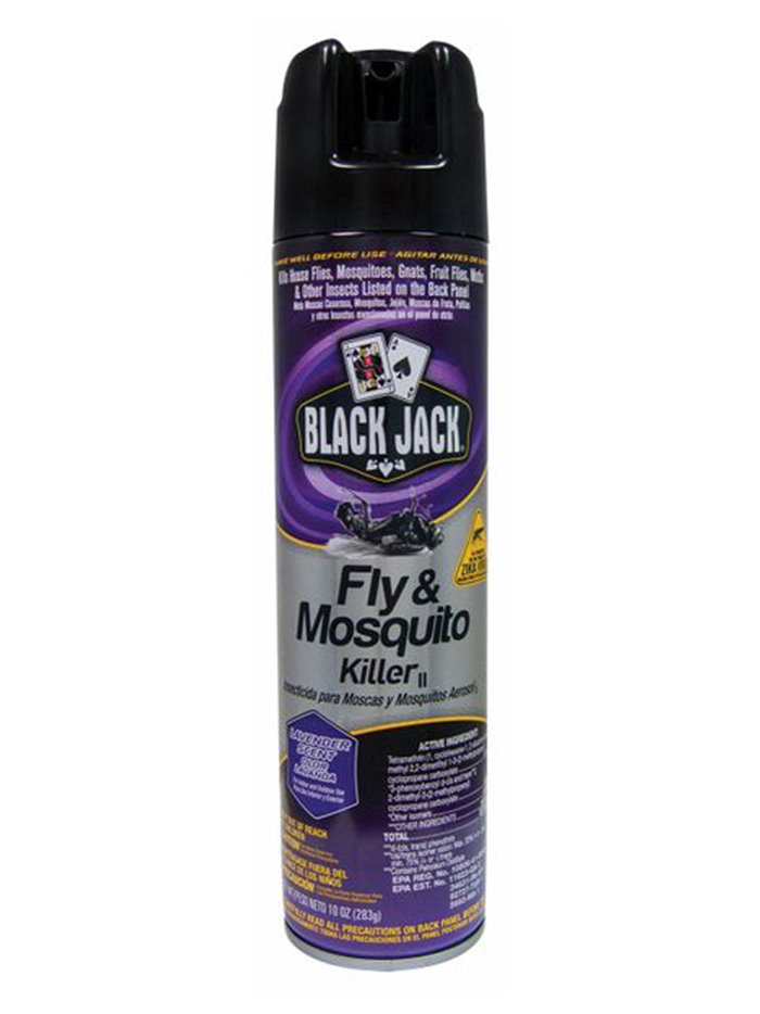 23449 - Black Jack Fly & Mosquito Spray, Lavender 10 oz. - Box:  - Loc: I8
