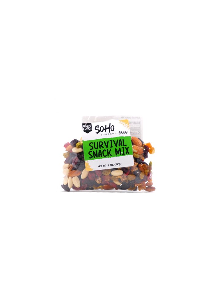 23479 - Soho Gournet Survival Snack Mix - 7 oz - Box:  - Loc: Q1