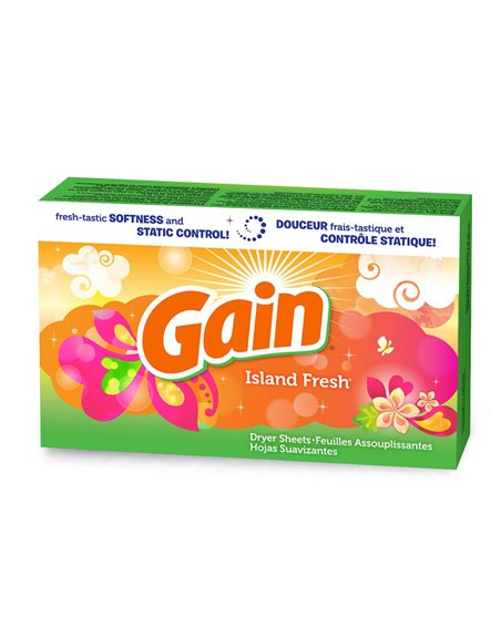 23509 - Gain Dryer Sheets, Original - 15ct (Case of 15) - Box:  - Loc: C1