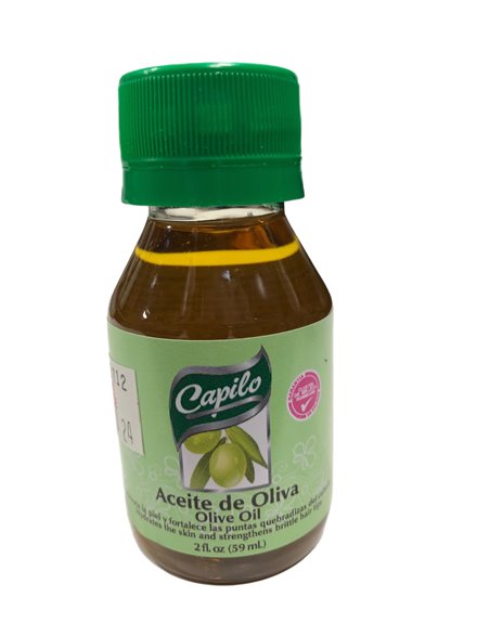 23515 - Capilo Olive Oil -  2 Oz - Box:  - Loc: L2