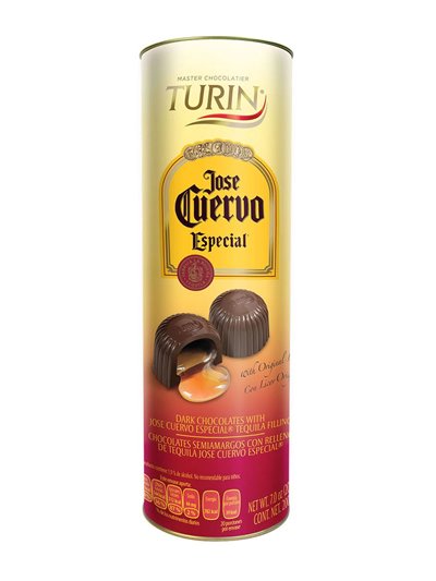 23523 - Turin Dark Chocolates Jose cuervo 7.0 oz - Box:  - Loc: C.J.2