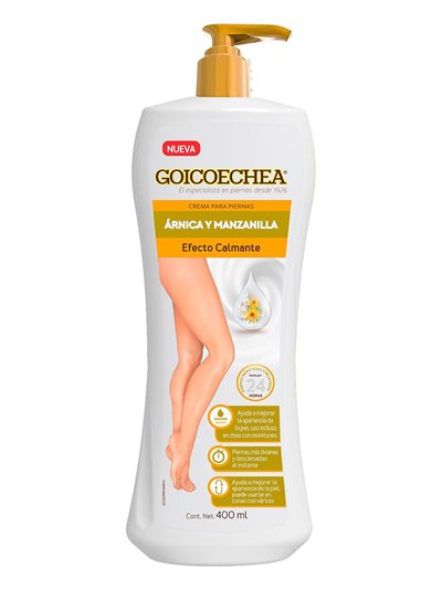 23541 - Goicoechea Crema Para Piernas, Arnica y Manzanilla - 400 ml - Box:  - Loc: J1