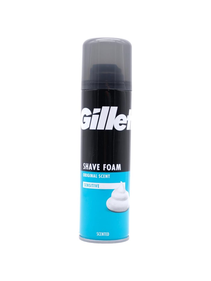 23552 - Gillette Shave Foam Regular - 200ml - Box:  - Loc: K11