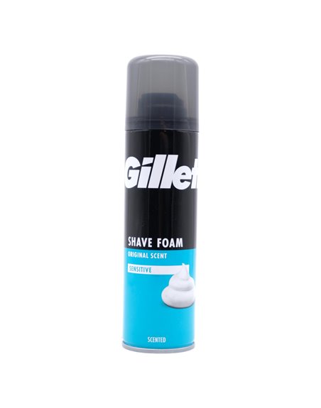 23552 - Gillette Shave Foam Regular - 200ml - Box:  - Loc: K11