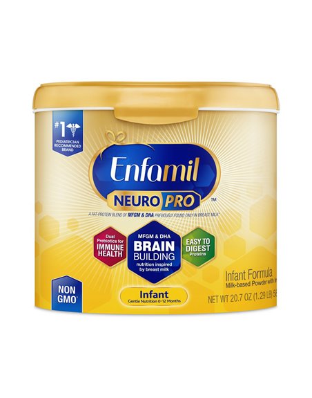 23565 - Enfamil Infant Formula, Neuro Pro Powder - 20.7 oz. (Case of 6) - Box:  - Loc: G1